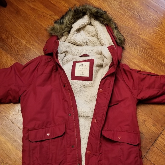 Holister All Weather Parka Jacket - Picture 2 of 5